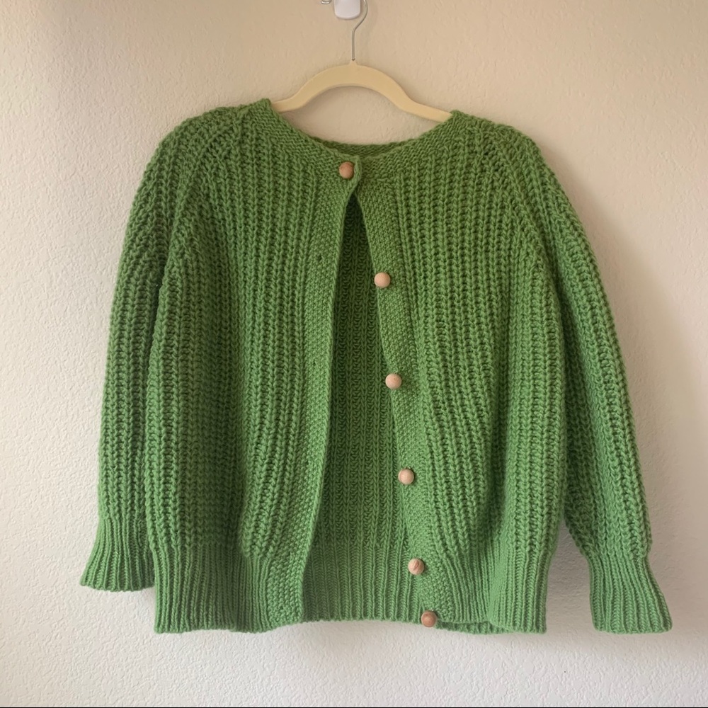 Babaa no 5 Cardigan in Olivera